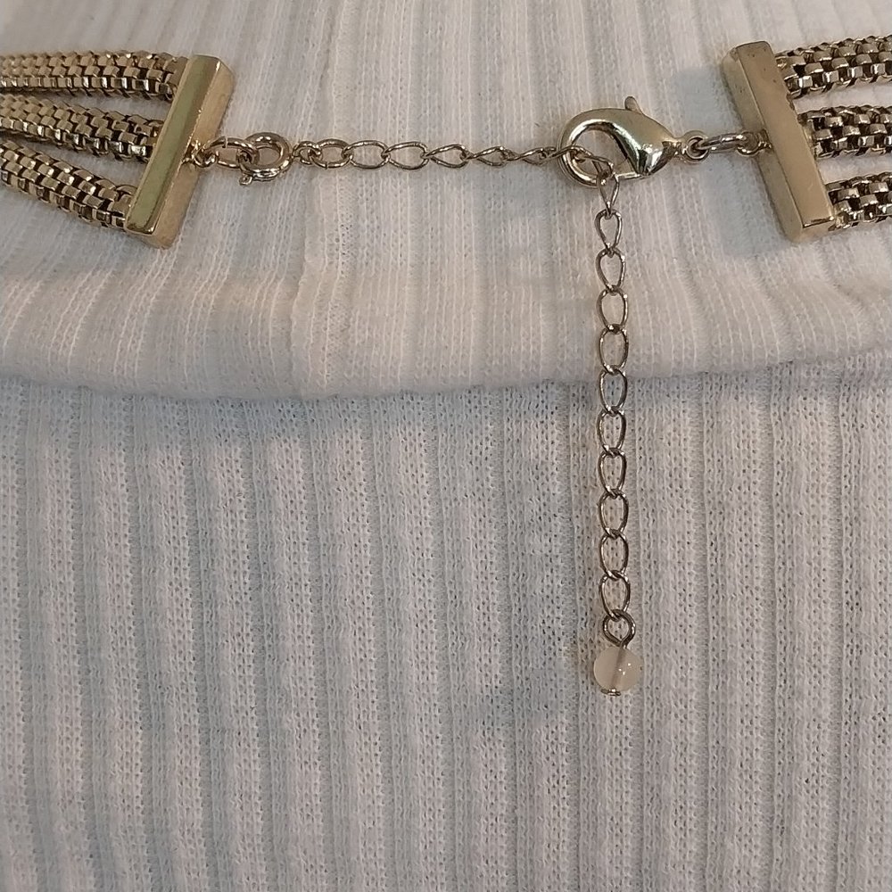 2956 Two Necklace with Earrings Lot - Picture 4 of 12